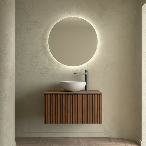 SALGAR BIBA BAJO+ENCIMERA NOGAL MAYA 60 CM