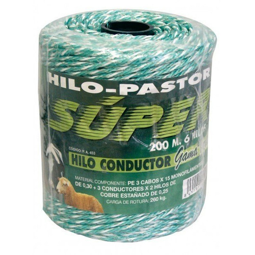 HILO CONDUCTOR VERDE 9 HILOS PA453