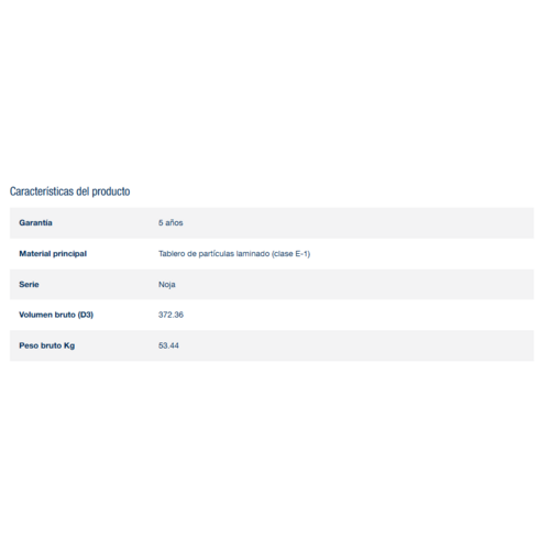 SALGAR NOJA CONJUNTO COMPLETO NATURAL 80 CM