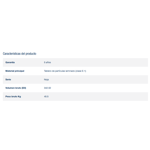 SALGAR NOJA BAJO + ENCIMERA PORCELANA BLANCO BRILLO 80 CM