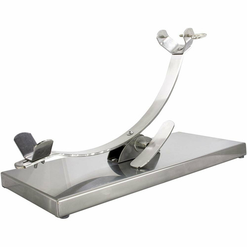 JAMONERO ACERO INOXIDABLE BALANCIN FLORES CORTES