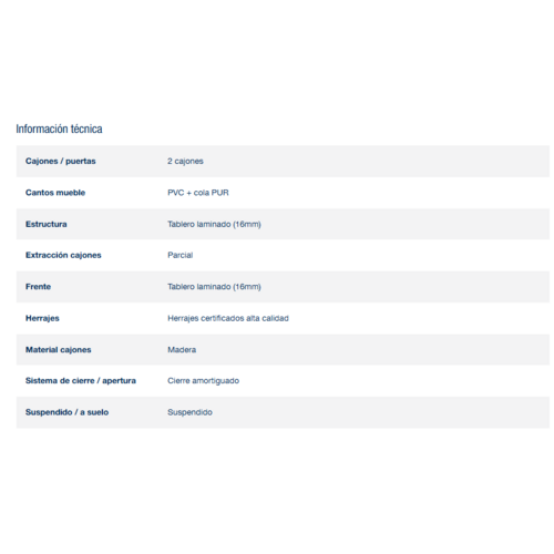 SALGAR NOJA BAJO + ENCIMERA PORCELANA NATURAL 60 CM