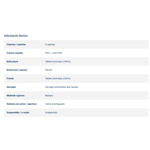 SALGAR NOJA BAJO + ENCIMERA PORCELANA NATURAL 80 CM