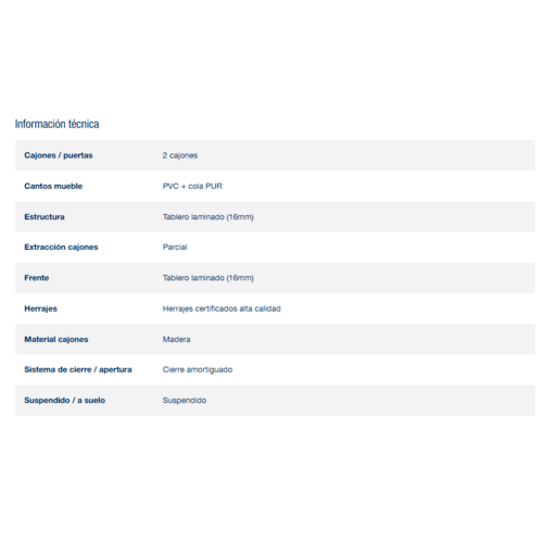 SALGAR NOJA BAJO + ENCIMERA PORCELANA NATURAL 100 CM