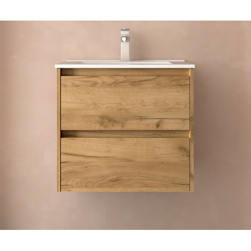 SALGAR NOJA BAJO + ENCIMERA PORCELANA ROBLE AFRICA 60 CM