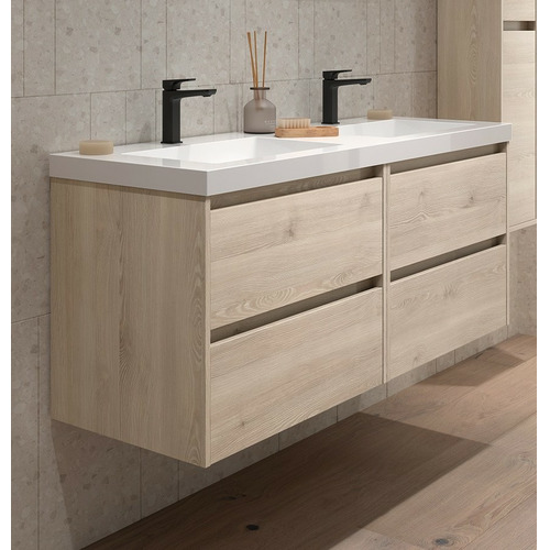 SALGAR NOJA BAJO DOBLE + ENCIMERA CARGA MINERAL 2S NATURAL 140 CM