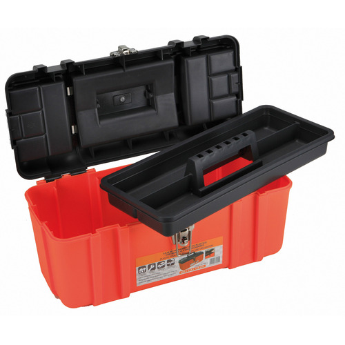 CAJA PLÁSTICO 420X215X195MM ALYCO ORANGE