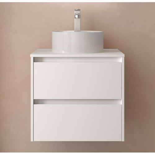 SALGAR NOJA BAJO + ENCIMERA BLANCO MATE 60 CM