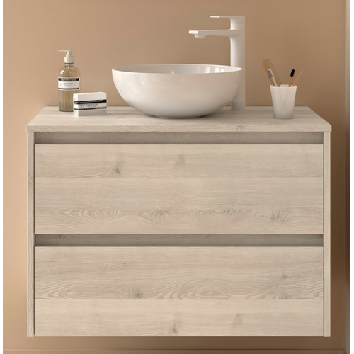 SALGAR NOJA BAJO + ENCIMERA NATURAL 100 CM