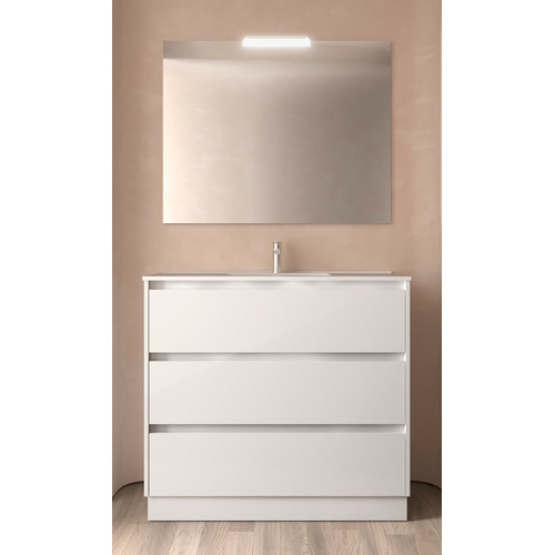 SALGAR NOJA CONJUNTO COMPLETO 3C BLANCO BRILLO 100 CM