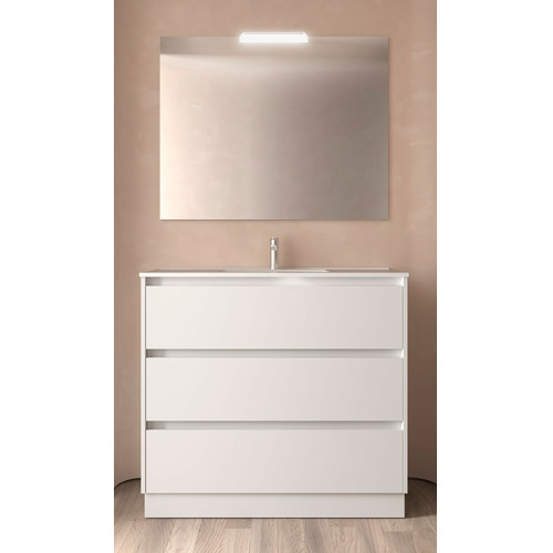 SALGAR NOJA CONJUNTO COMPLETO 3C BLANCO MATE 100 CM