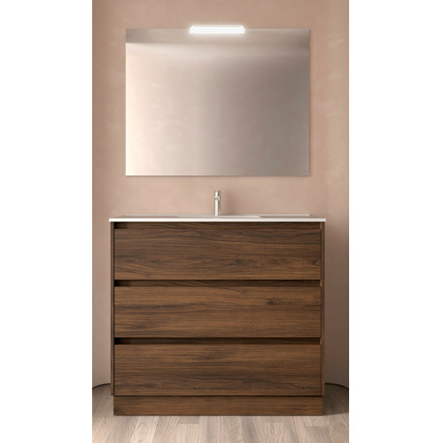 SALGAR NOJA CONJUNTO COMPLETO 3C NOGAL MAYA 100 CM