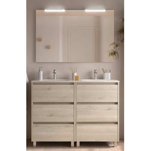 SALGAR NOJA CONJUNTO COMPLETO DOBLE 3C 2S NATURAL 120 CM