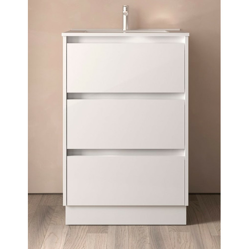 SALGAR ZÓCALO PARA MUEBLE CON PATAS BLANCO BRILLO 60 CM