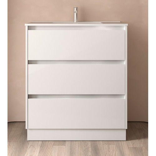 SALGAR ZÓCALO PARA MUEBLE CON PATAS BLANCO BRILLO 80 CM