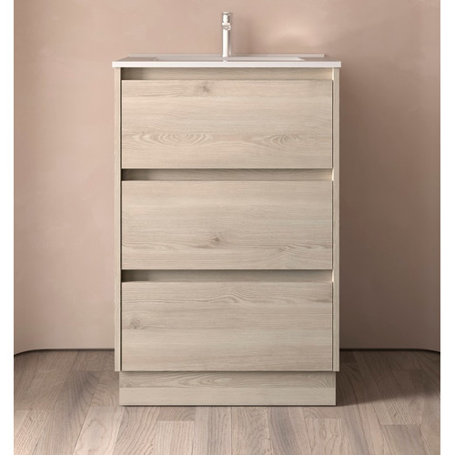 SALGAR NOJA BAJO + ENCIMERA PORCELANA 3C NATURAL 60 CM