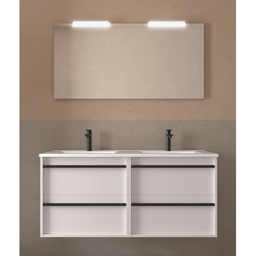 SALGAR ATTILA CONJUNTO COMPLETO DOBLE 2S BLANCO MATE 120 CM