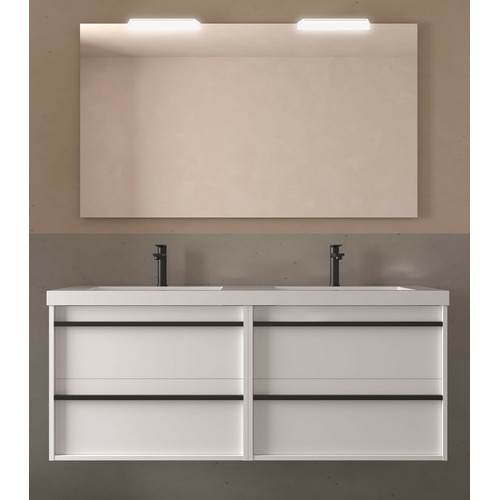 SALGAR ATTILA CONJUNTO COMPLETO DOBLE 2S BLANCO MATE 140 CM