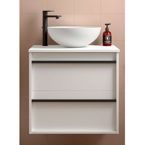 SALGAR ATTILA BAJO 2 C + ENCIMERA BLANCO MATE 60 CM