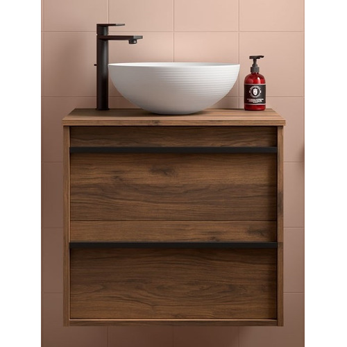 SALGAR ATTILA BAJO 2 C + ENCIMERA NOGAL MAYA 60 CM