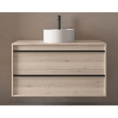 SALGAR ATTILA BAJO 2 C + ENCIMERA NATURAL 100 CM