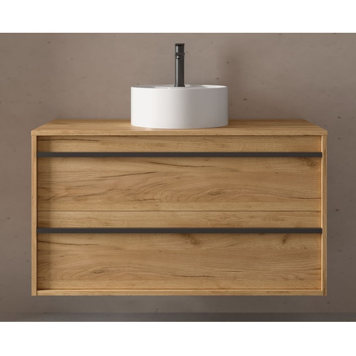 SALGAR ATTILA BAJO 2 C + ENCIMERA ROBLE AFRICA 100 CM