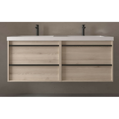 SALGAR ATTILA BAJO DOBLE 2S + ENCIMERA CARGA MINERAL NATURAL 140 CM