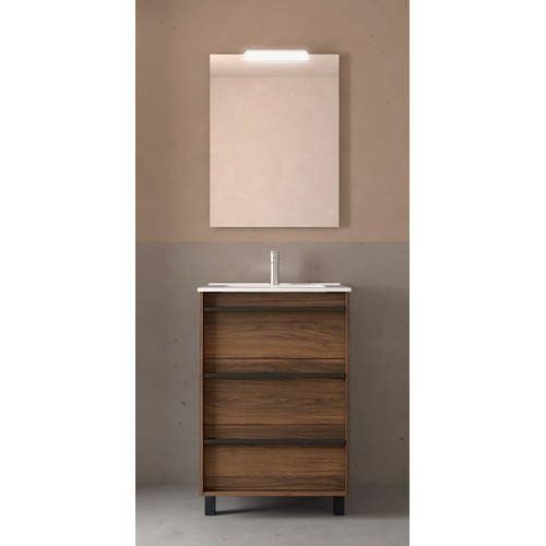 SALGAR ATTILA CONJ COMPLETO 3C A SUELO NOGAL MAYA 60