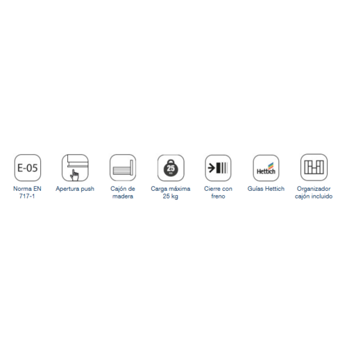 SALGAR OPTIMUS CONJUNTO COMPLETO 2C BL MATE 60