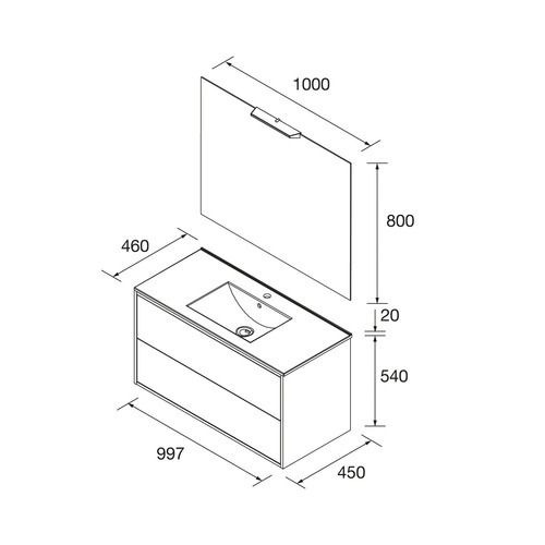 SALGAR OPTIMUS CONJUNTO COMPLETO 2C NATURAL 100