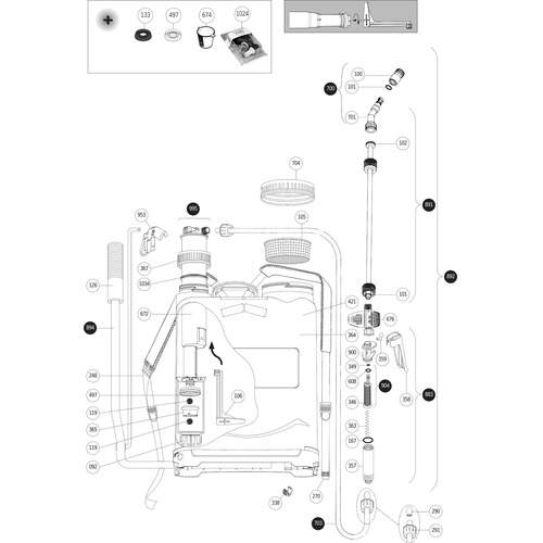 MATABI: MANILLA 883 COMPLETA 8E839418015