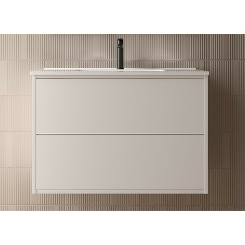 SALGAR OPTIMUS BAJO + ENCIMERA PORCELANA BL MATE 80