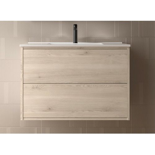 SALGAR OPTIMUS BAJO + ENCIMERA PORCELANA NATURAL 80