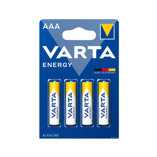 VARTA BLISTER 4 PILAS ALKALINAS LR03 1.5V