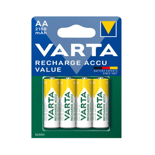 VARTA BLISTER 4 PILAS RECARGABLE AA 1.2V