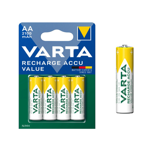 VARTA BLISTER 4 PILAS RECARGABLE AA 1.2V