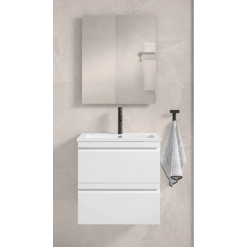 VISOBATH LAGOS 50 BAJO + LAVABO BLANCO MATE FONDO REDUCIDO