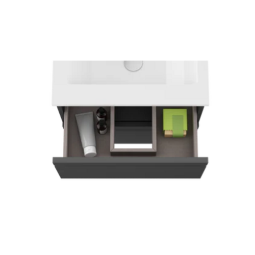 VISOBATH LAGOS 50 BAJO + LAVABO CENIZA FONDO REDUCIDO