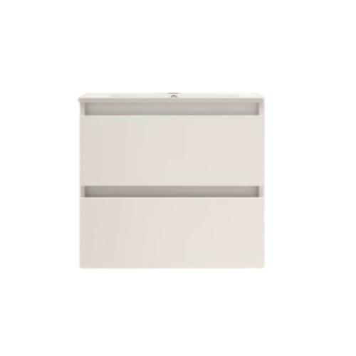 VISOBATH BOX BAJO + ENCIMERA PORCELANA 2C 60 CM BLANCO MATE FONDO REDUCIDO