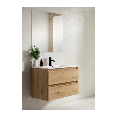 VISOBATH BOX BAJO + ENCIMERA PORCELANA 2C 60 CM COSTA FONDO REDUCIDO