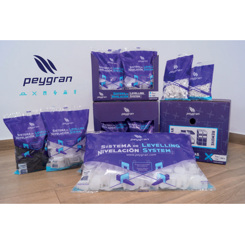 PEYGRAN CALZO NIVELACION 2mm BOLSA 300UD