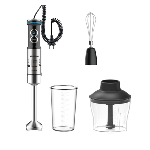 Añadir a la cesta BATIDORA PREMIUM BRAZO INOX CON ACCESORIOS 1500W 34463 KÜKEN BATIDORA PREMIUM BRAZO INOX CON ACCESORIOS 1500W 34463 KÜKEN