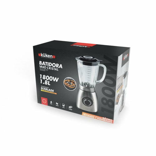 BATIDORA VASO DE CRISTAL 1,8 LITROS 1800W 30031 KÜKEN