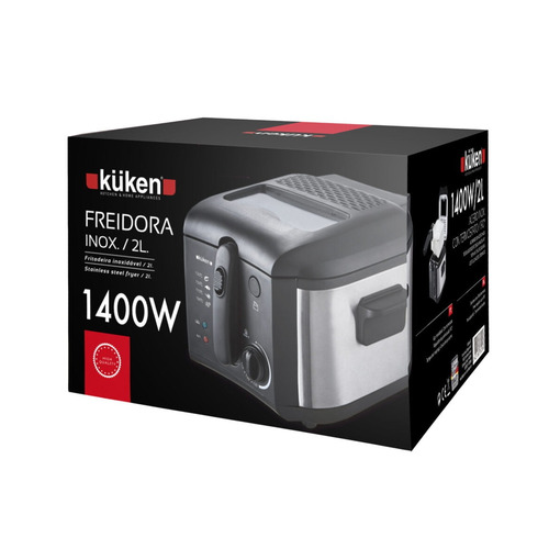FREIDORA INOX 2 LITROS 1300W 33239 KÜKEN