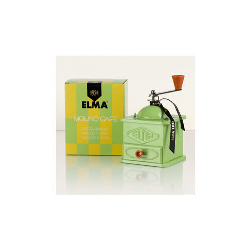 MOLINILLO CAFE RETRO CHAPA VERDE ELMA