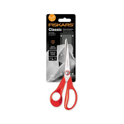 TIJERA CLASSIC UNIVERSAL PARA ZURDOS 21CM FISKARS