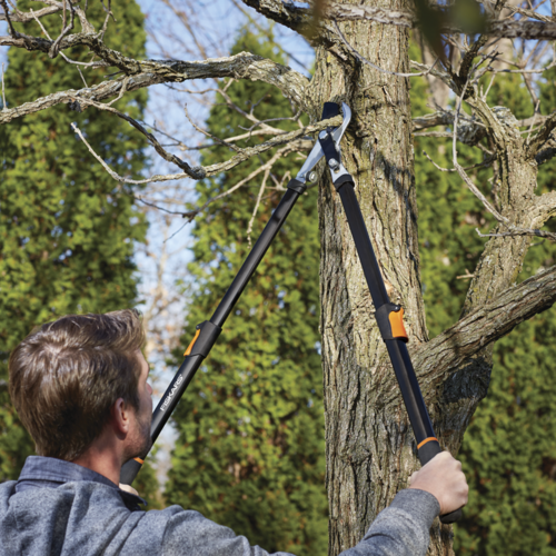 TIJERAS PODA DOS MANOS TELESCOPICA L13 Ø 45mm FISKARS