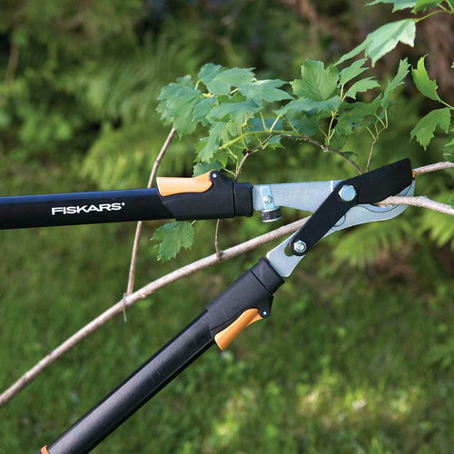 TIJERAS PODA DOS MANOS TELESCOPICA L13 Ø 45mm FISKARS