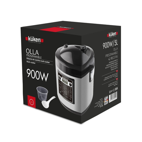 OLLA ELÉCTRICA PROGRAMABLE 900W 5L 35555 KÜKEN