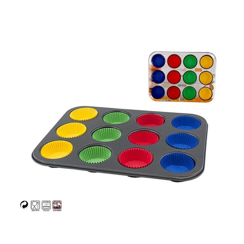 MOLDE 12 MAGDALENAS 35X26 KITCHEN&GO